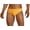 Radiant Yellow, variant on Men's Solid One Swim Briefs (Pool Green, 28)