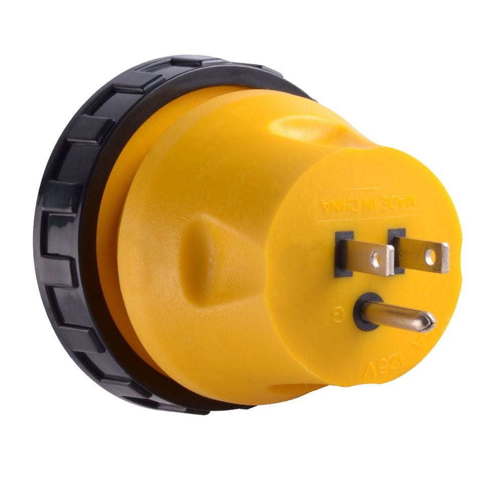 Superior Electric RVA1514L RV Power Cord Adapter 15 amp Male to 30 amp