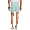 Men's and Big Men's Flat Front Shorts, 7” Inseam, Sizes 2854