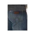 thumbnail image 4 of Wrangler Men's Retro Medium Wash Low Rise Relaxed Bootcut Jeans Indigo 40W x 34L  US, 4 of 5