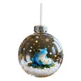 thumbnail image 2 of Exquisite Spherical Three Dimensional Christmas Frogs Ornament Home Decoration Round Hanging Ornament, 2 of 6