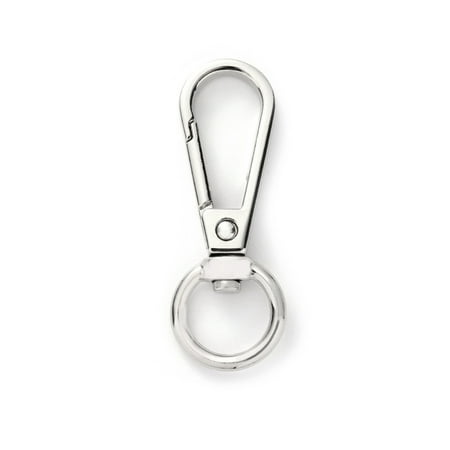 50pcs Alloy Swivel Snap Clasps for bag Making Platinum 41x15mm