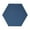 Deep Ocean, variant on ATS Acoustics Hexagon Fire Rated Sound Absorbing Acoustic Panel 12" x 1" (Linen)