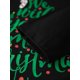thumbnail image 5 of Pijamas navideños familiares a juego, camiseta de manga larga con estampado de árbol y pantalones a cuadros. Ropa de dormir para estar en casa., 5 of 9