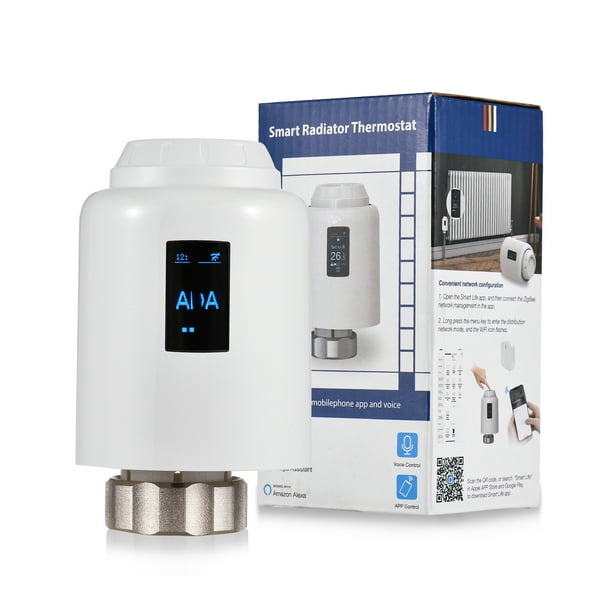 Thermostatic Radiator Valve Programmable Smart Radiator Thermostat APP