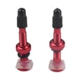 thumbnail image 2 of 2 uds 40mm aleación de aluminio 6 colores ciclismo bicicleta Presta válvulas reemplazo rojo Zulema Bicicleta Presta Válvulas, 2 of 8
