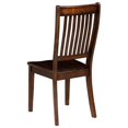 thumbnail image 4 of Alpine Furniture 4122-C Chaises d'Appoint Rustica&44; Espresso Noir - Lot de 2, 4 of 5