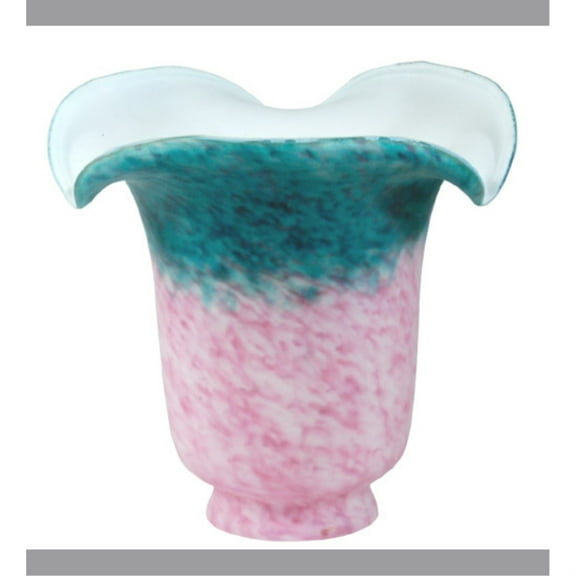 Meyda Tiffany 16731 Fluted 5" Tall Lamp Shade - Copper