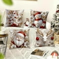 thumbnail image 2 of Christmas Decorative Pillow Covers for Couch 18x18" Christmas Pillow Cover Holiday Decoration Cushion Covers, 2 of 7