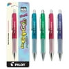 Pilot Pen Gel Retractable Black Ink/Neon Assorted 36263