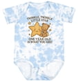 thumbnail image 3 of Inktastic Twinkle Twinkle Little Star One Year Old Birthday Boys or Girls Baby Bodysuit, 3 of 5