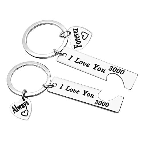 I Love You 3000 Keychain Stainless Steel Lettering Engraved Key Ring Birthday Anniversary Gift For Dad Husband Boyfriend Mother Girlfriend Comic Movie Inspired Gift 2 Pack Walmart Com Walmart Com I Love You 3000 Keychain Stainless Steel Lettering Engraved Key Ring Birthday Anniversary Gift For Dad Husband Boyfriend Mother Girlfriend Comic Movie Inspired Gift 2 Pack Walmart Com Walmart Com