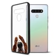 thumbnail image 6 of FINCIBO Slim TPU Bumper + Clear Hard Back Cover for LG Stylo 6 6.8" 2020, Animal Basset Hound Dog, 6 of 6