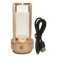 thumbnail image 2 of Crystal Table Lamp 3 Color Temperatures Touch Control USB Rechargeable LED Desk Lamp for Home, 2 of 7