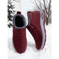 thumbnail image 2 of New Women's Outdoor Sports Walking Shoes, Ultra-Comfortable Soft Sole Non-Slip Casual Flat Snow Boots - Perfect for Work, Everyday Wear, Thanksgiving & Christmas, 2 of 10