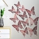 thumbnail image 3 of Naiovety Decoración colorida para el hogar, adicional, decorativa, decorativa simulada, para mariposas simuladas, pegatinas coloridas, Decoración del hogar LK12 oro rosa, 3 of 6