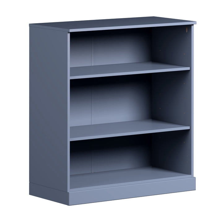 Palace Imports 100% Solid Wood 3-shelf Bookcase with Adjustable Shelves, White