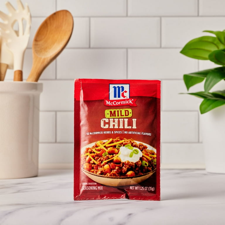 McCormick Mild Chili Seasoning Mix with Pepper Spice, oz