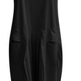 thumbnail image 7 of jsaierl Jumpsuits for Women Casual, Women's Summer Plus Size Solid Color Halter Harlan Jumpsuit, 7 of 7