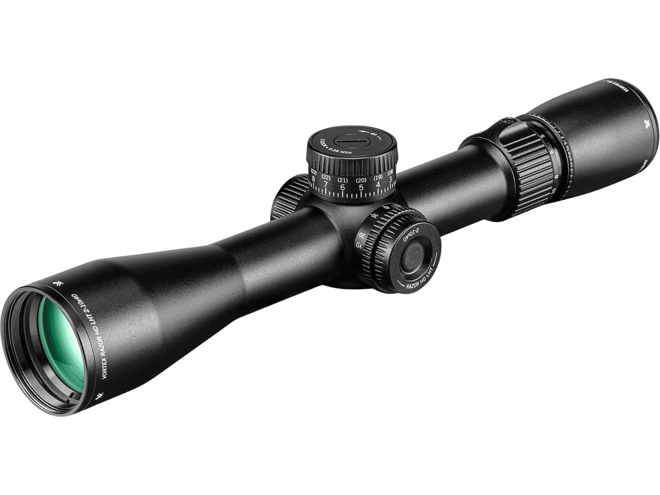 Vortex Optics Razor HD LHT Rifle Scope 30mm Tube 2-10x 40mm Illuminated G4i BDC Reticle Matte Black