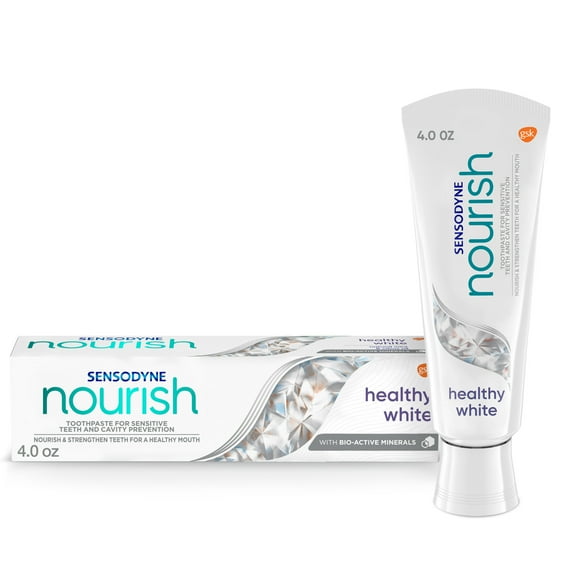 Sensodyne Nourish Healthy White Sensitive Toothpaste, 4 Oz