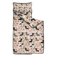 thumbnail image 2 of Dachshund and Flower Toddler Nap Mats for Kids Preschool,Sleeping Mat Bag or Kids,Toddler Sleeping Bag,Toddler Nap Mat or Daycare, 2 of 6