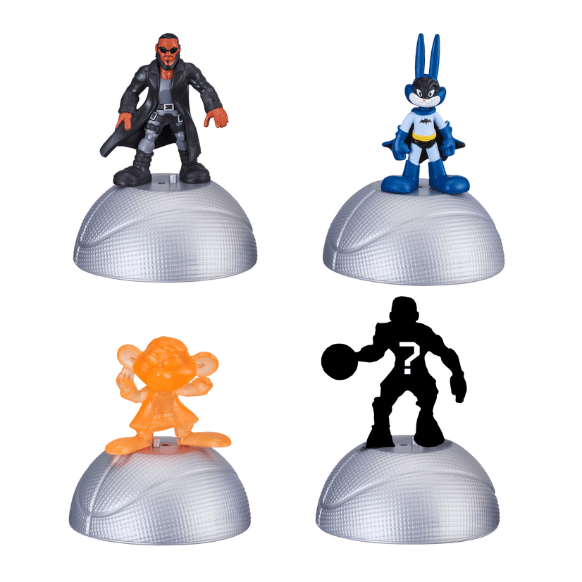Space Jam A New Legacy LeBron James Mini Action Figure Set, 4 Pieces