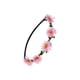 thumbnail image 5 of Jumpingount Diadema de flores 70s trajes para mujer disfraz Hippie elástico 5 pétalos bohemio guirnalda regalos Halloween boda suministros rosa rosado 10piezas Jumpingount CBP351412, 5 of 6
