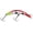 Flo. Red/ Chartreuse UV, variant on Luhr-Jensen Rattling Kwikfish K16 Diving Plug