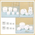 thumbnail image 2 of EeaseCA 8pcs Refillable Cosmetic Sample Jars Multi-function Cream Bottles Empty Cosmetics Boxes, 2 of 7