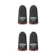 thumbnail image 2 of Cateissary 10 piezas de fundas para dedos para juegos de teléfonos móviles, guantes antideslizantes para pantalla táctil, cubiertas de fibra Rojo Tipo 1 2piezas, 2 of 6