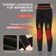 thumbnail image 2 of Leggings térmicos de cintura alta para mujer con bolsillos forrados para gimnasio deportivo, 2 of 5
