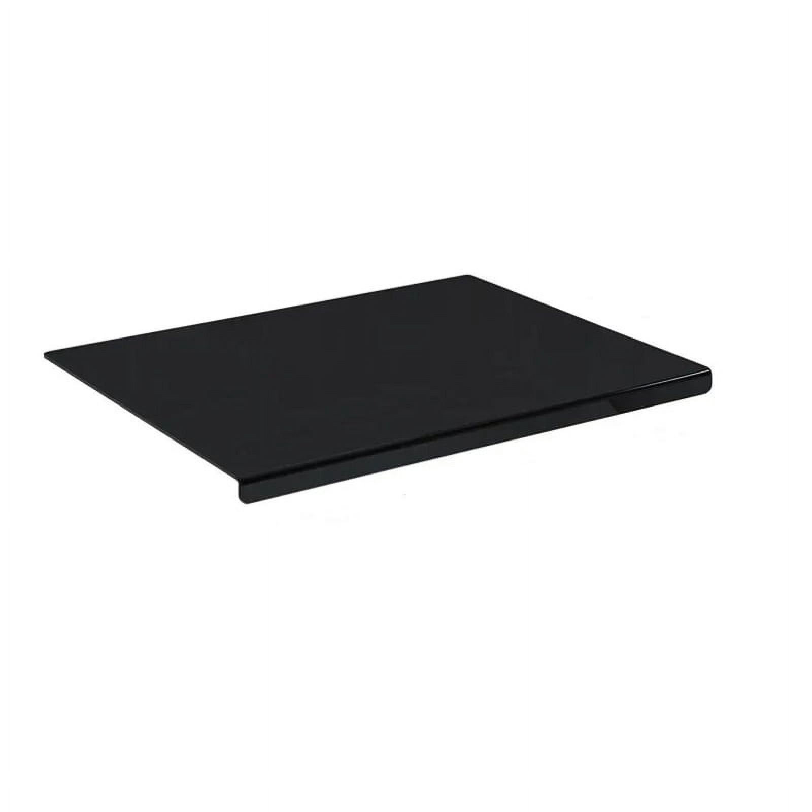 Black Acrylic Cutting Board with Lip 17.7X13.7 inch No-Scratches