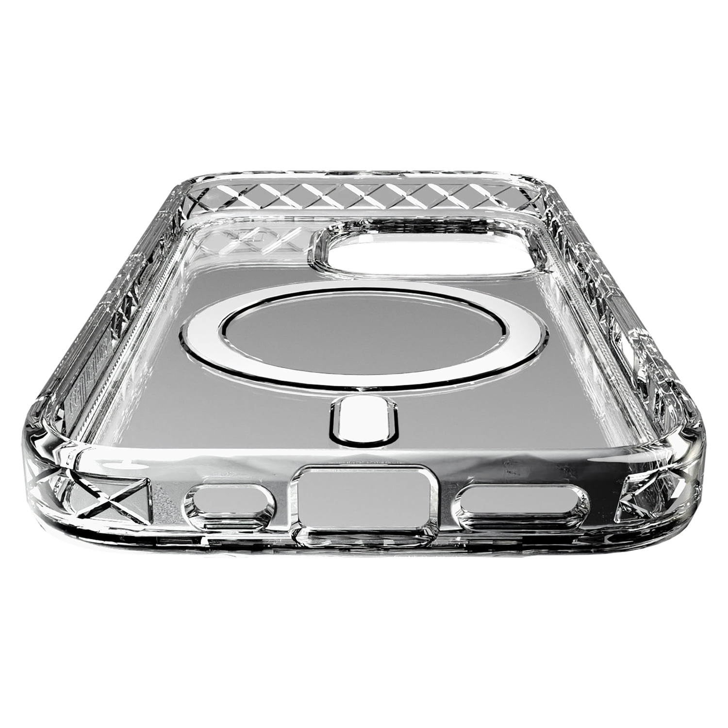 cellhelmet Magnitude Series MagSafe-Compatible Case, iPhone 16 Pro, Crystal Clear