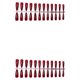 thumbnail image 2 of Guardurnaity 24 piezas de uñas acrílicas extralargas, resistentes a los arañazos, resistentes al color, para manicura, salones, arte, 1 rojo vino 1vino tinto 2Conjunto, 2 of 6