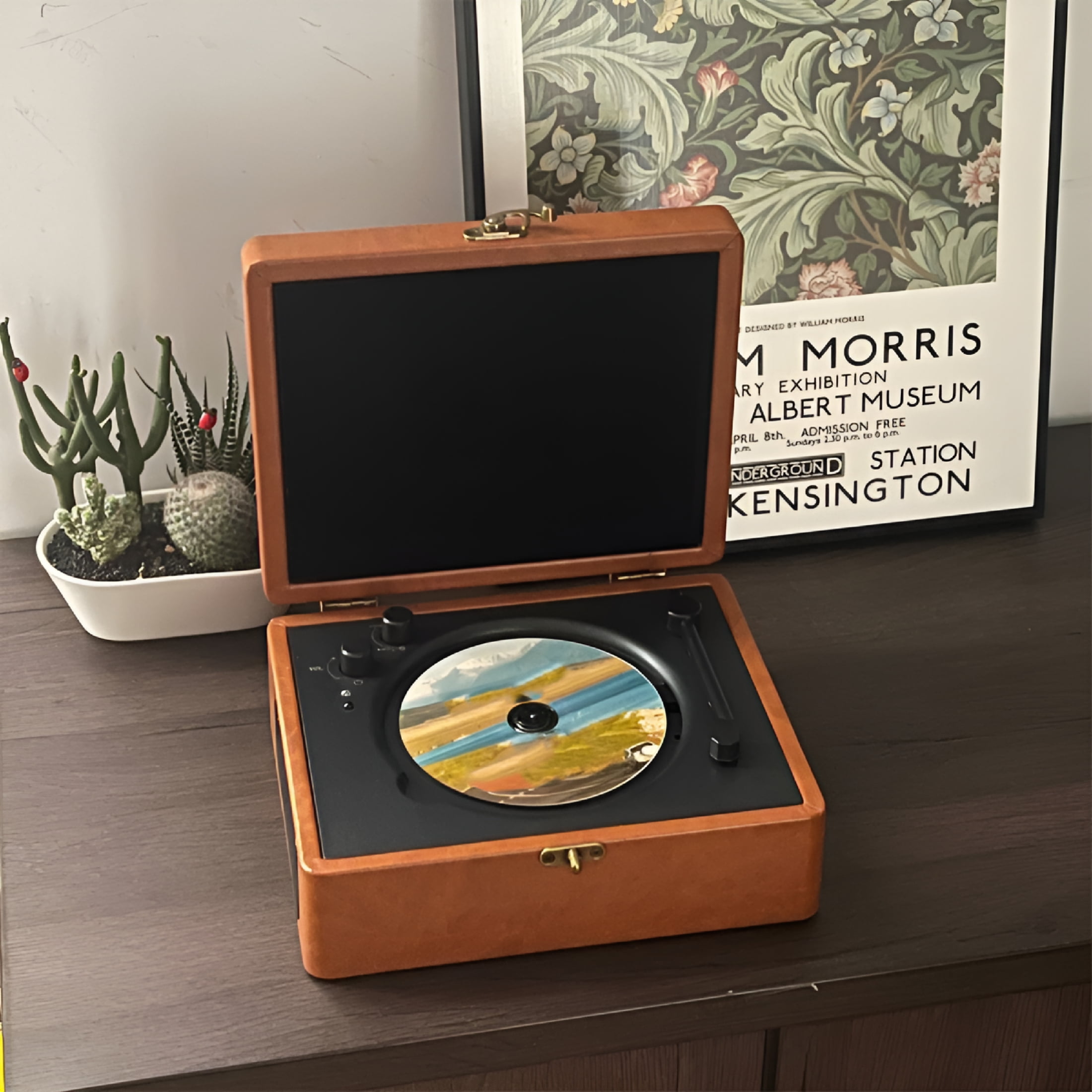 GJX 2026 New Bluetooth Cd Player Portable 2.0 Hifi Sound Record Player with Remote Control Professional Cd Player for Home Office,For Music Listening,Study Rooms,Relaxation Spaces,Living Rooms.