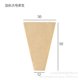 thumbnail image 1 of 50pcs Kraft Flower Sleeves: Transparent Paper Bouquet Wrapping - Floral Packaging Bags for Valentine's Day Mother's Day Weddings Party Present, 1 of 3