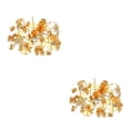 thumbnail image 1 of bedienty 100 Sets Ear Stud Tray Making Findings Earrings Stoppers Bottom Craft Hypoallergenic Earring Accessory Adults Using Gold Color/ 8mm 2Set, 1 of 6