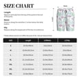 thumbnail image 4 of Kdxio Rabbit Back View Print Mens Sleep Shorts Bottoms Soft Comfy Pajama Wear Pants with Drawstring Pockets, 4 of 7