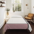 thumbnail image 4 of Pink Geometric Large Tapestry for Bedroom Wall Hanging Tapestry,Modern Beige Color Block Black Lines Art Ceiling Backdrop Tapestries Poster Blanket Wall Decor for Teens Room Living Room 85" x 90", 4 of 8
