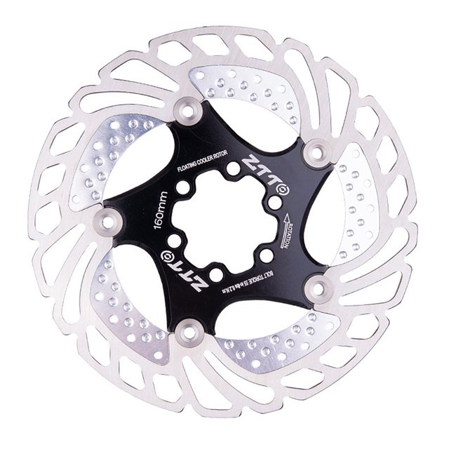 Rotor de freno de disco flotante de bicicleta 140/160/180 / 203mm almohadilla de freno de disco flot ZTTO Rotor del freno