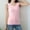 *Watermelon Red, variant on ClodeEU Women's Sleeveless Crew Neck Tank Top, Solid Color Slim Fit Basic Tops Black,Womens Plus XXL