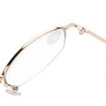 thumbnail image 2 of Lunettes de lecture multifocales progressives pour presbytes, bloquant la lumière bleue, pour hommes et femmes (+300\xa0% de monture dorée), 2 of 4