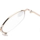 thumbnail image 3 of Multifocal Progressive Presbyopic Glasses Blue Light Blocking Reading Glasses for Men Women(+250 Gold Frame), 3 of 5