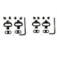 thumbnail image 4 of 1 Pair Mountain Bike Pedal Cleats with Spanner Bikes Riding Replacement Bicycles Anti-skid Locking Plates Riding Equipment Accessories Type 2, 4 of 7