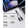 thumbnail image 6 of Dual USB C Headphone and Charger Adapter, 2-in-1 Type C Audio Adapter with Fast Charging, USB C Splitter Dongle Cable Cord for iPhone 15 Series, Samsung Galaxy S22/21/20/Note 20,Pixel 4/3/2/XL, 6 of 7