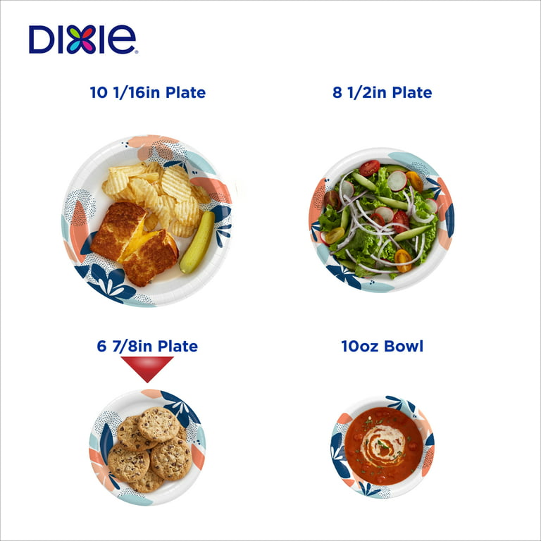 50 X Disposable Paper Plates Size 7 Inch For All Occasions Outdoor Parties  Catering, Food Grade, Recyclable Suitable For Hot & Cold Use - Sealed Pack