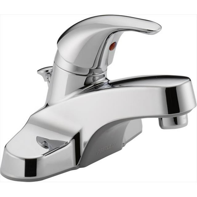Delta P136LF-M Robinet de Lavabo à Poignée Unique - Pop-up en Métal