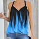 thumbnail image 2 of Blusa sin mangas con cuello en V estampado a la moda para mujer Pompotops lopia988271, 2 of 4
