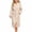Khaki, variant on Bovxnpu Boys Girls Robes Hooded Long Sleeve Big Pocket Mid Length Bath Robe Outfits